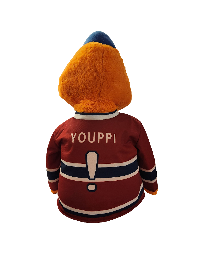Youppi Montreal Canadiens NHL Stuffed Animal House 28" Plush Mascot product image 2, provided for visual reference and