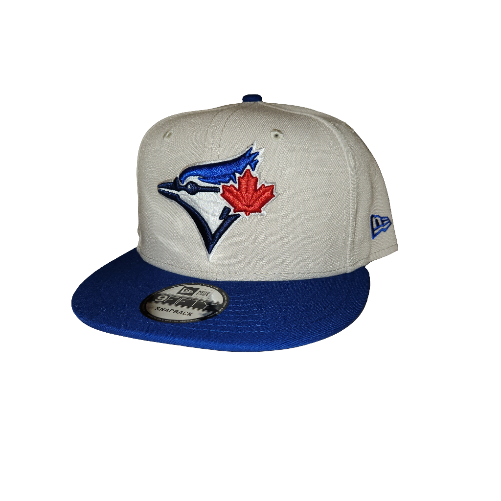 Toronto Blue Jays MLB New Era Men 9Fifty Cream/Royal Basic Snapback Hat product image 1, provided for visual reference and