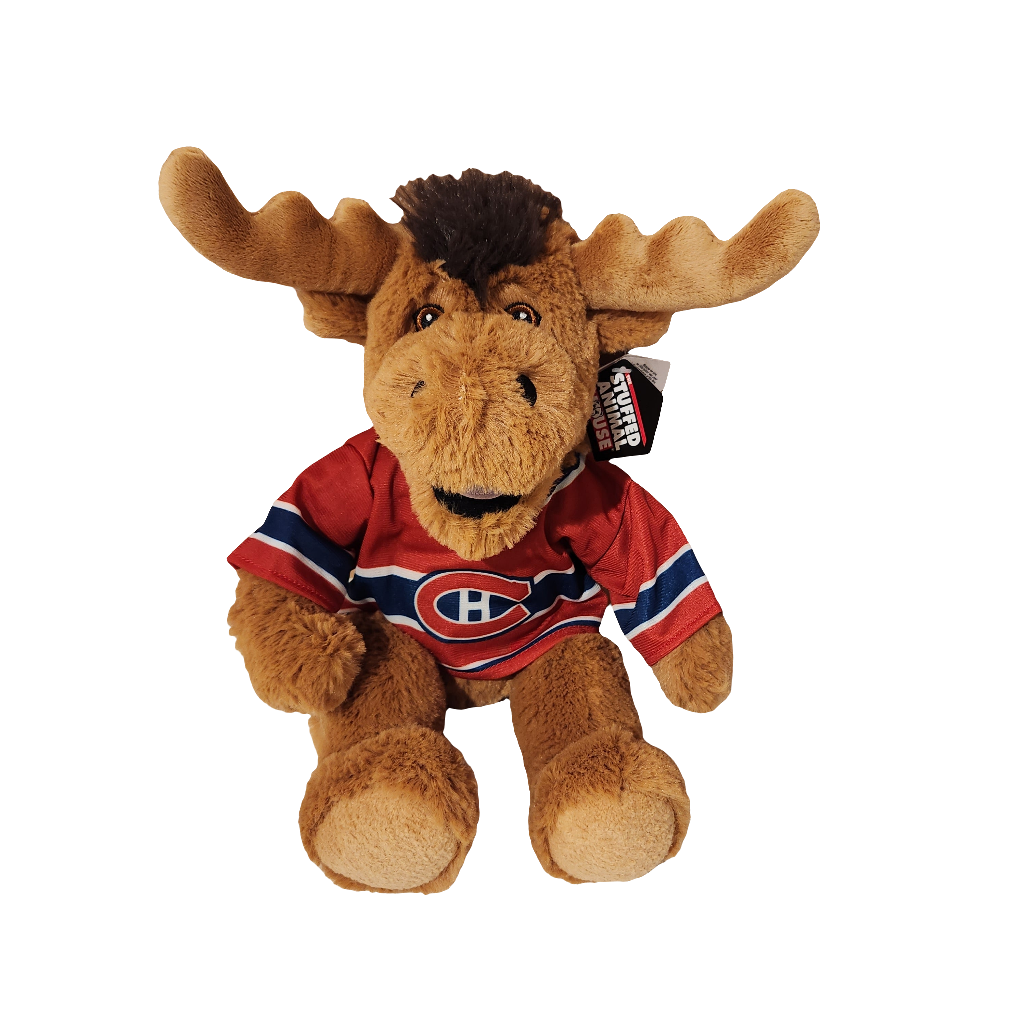 Happy Moose Montreal Canadiens NHL Stuffed Animal House 10" product image 1, provided for visual reference and product