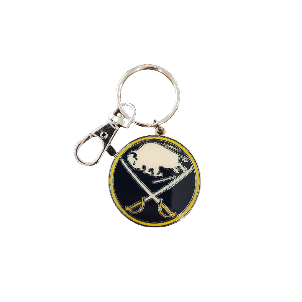 Buffalo Sabres NHL TSV Team Logo Keychain product image 1, provided for visual reference and product detail review