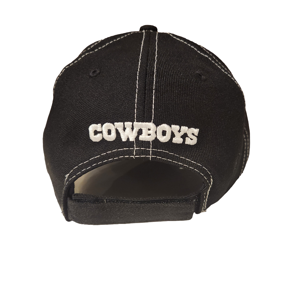 Dallas Cowboys NFL New Era Men Black/White 9Forty The League Adjustable Hat product image 2, provided for visual reference
