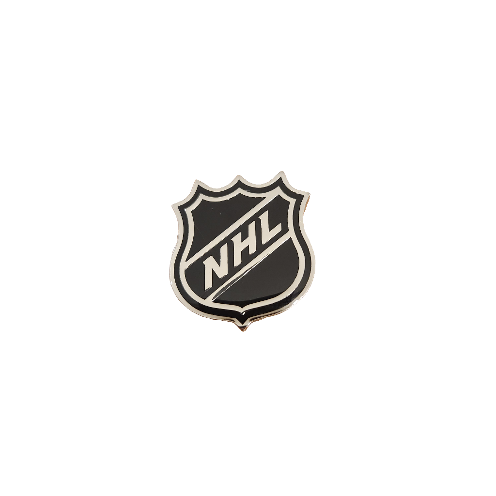 NHL TSV Shield Logo Lapel Pin product image 1, provided for visual reference and product detail review