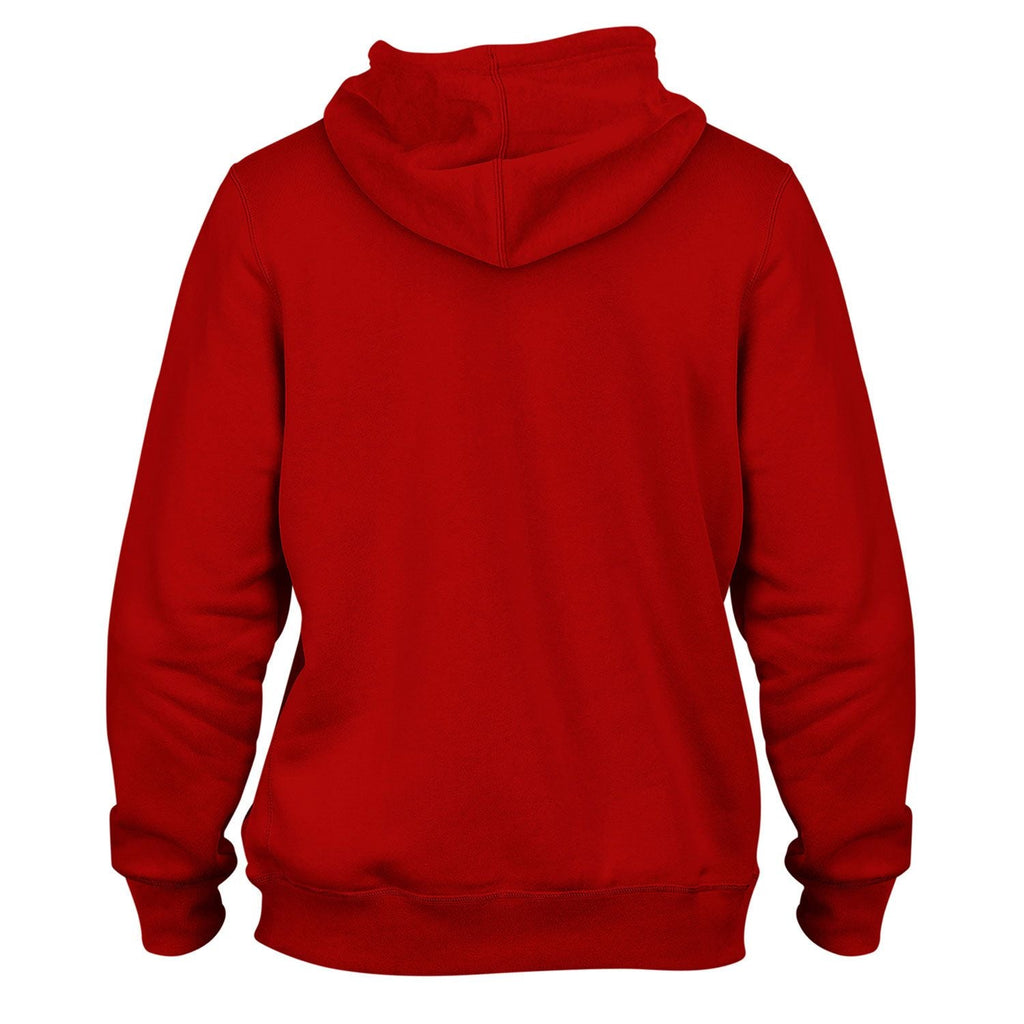 Boston Red Sox MLB Bulletin Men Red Express Twill Home Field Hoodie product image 2, provided for visual reference and