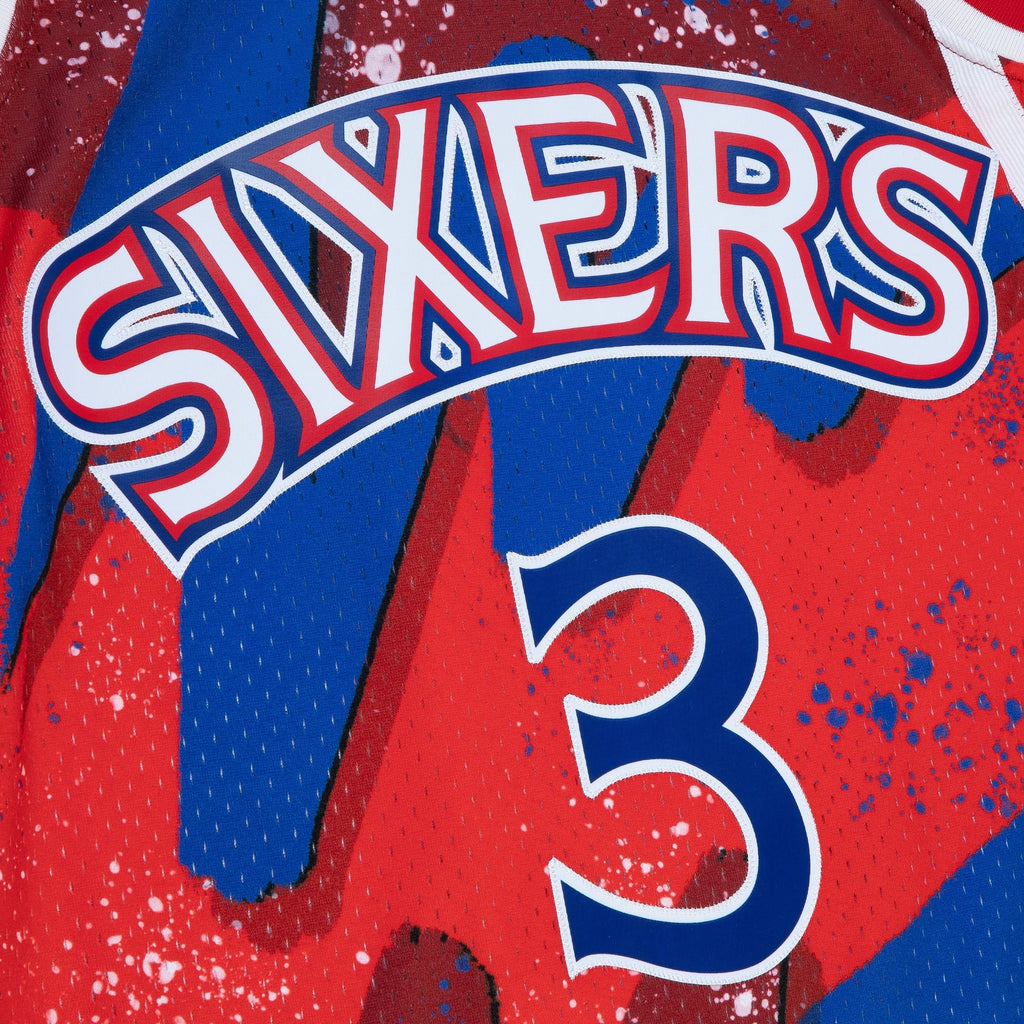 Allen Iverson Philadelphia 76ers 1996 Hyper Hoops Swingman product image 5