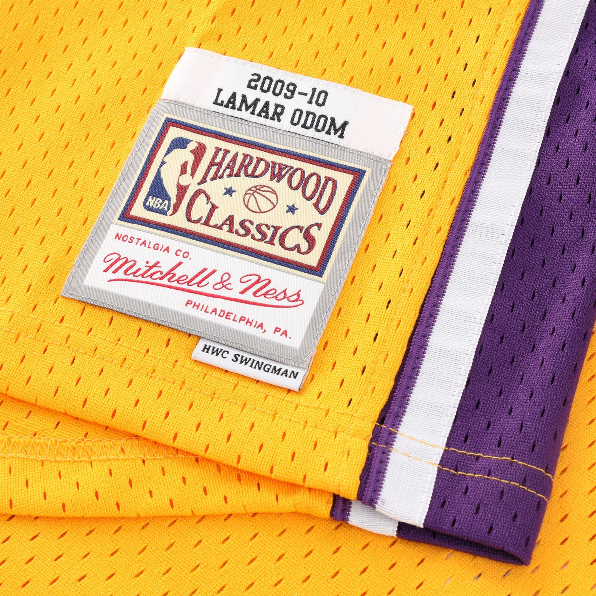 Lamar Odom Los Angeles Lakers NBA Swingman Jersey product image 6