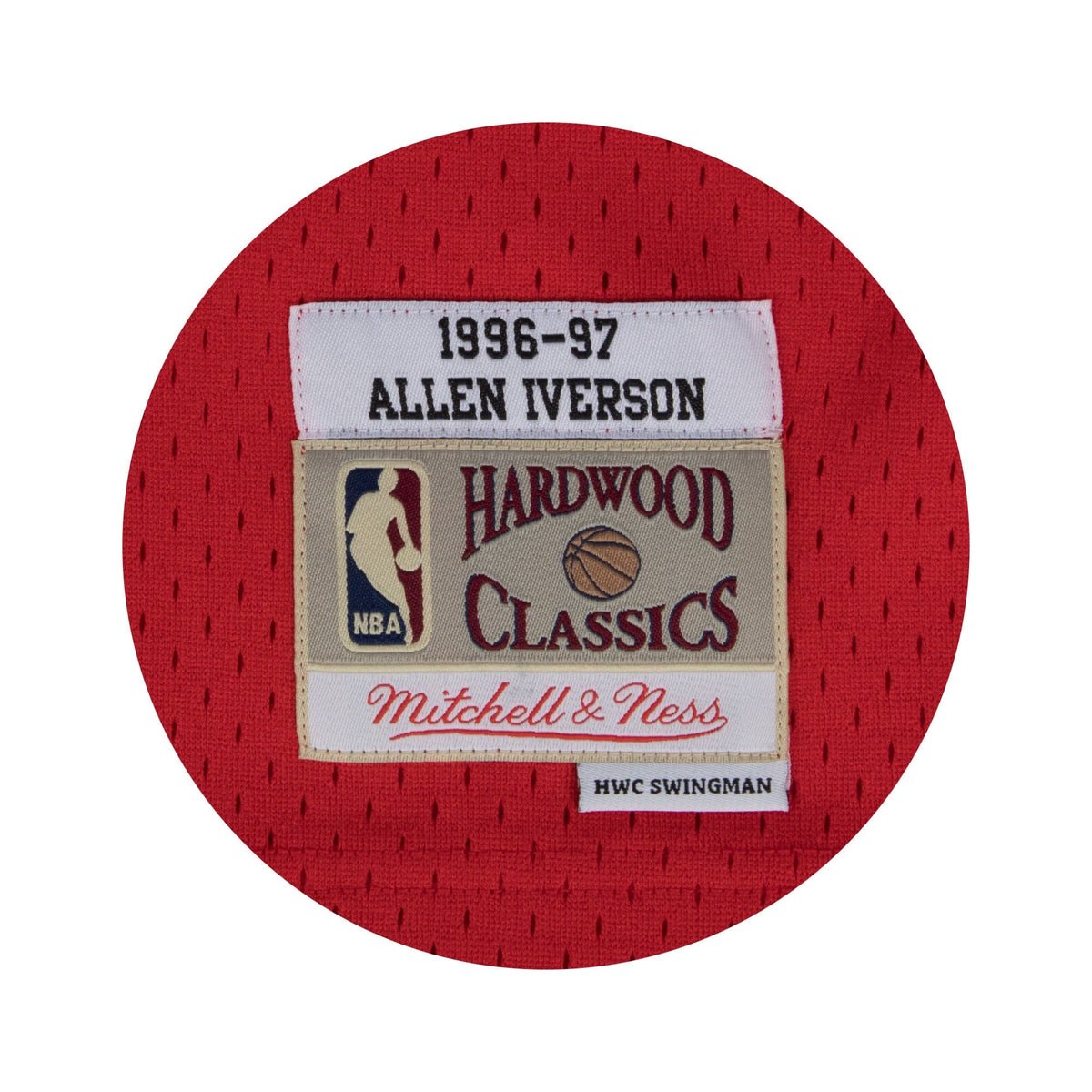 Allen Iverson Philadelphia 76ers Swingman Road 1996-97 product image 4