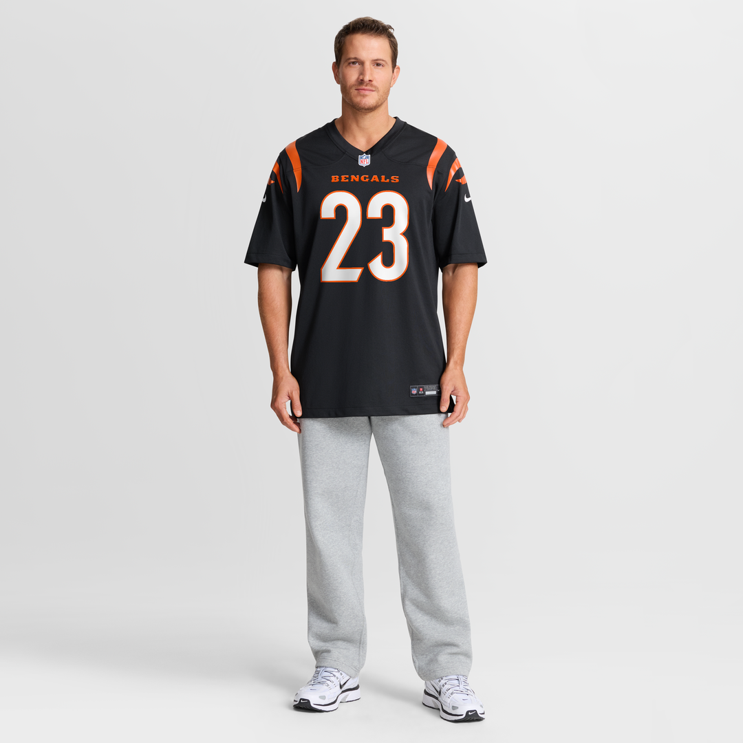 Cincinnati Bengals Daxton Hill Nike Black Game Jersey product image 7