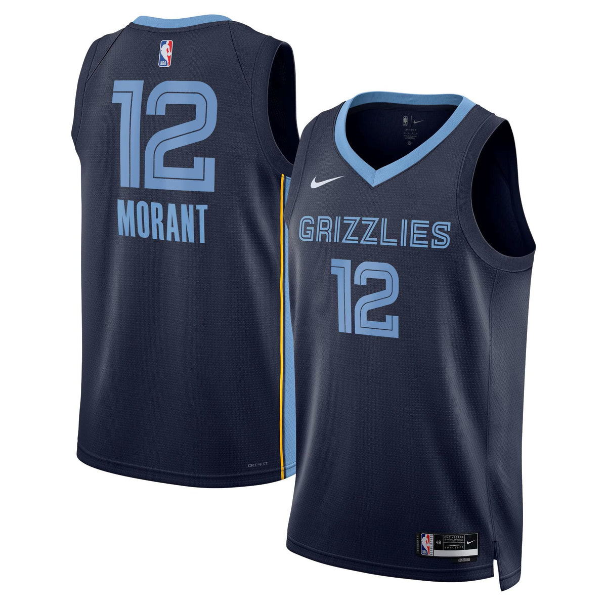 Ja Morant Memphis Grizzlies Icon Edition Swingman Jersey product image 1