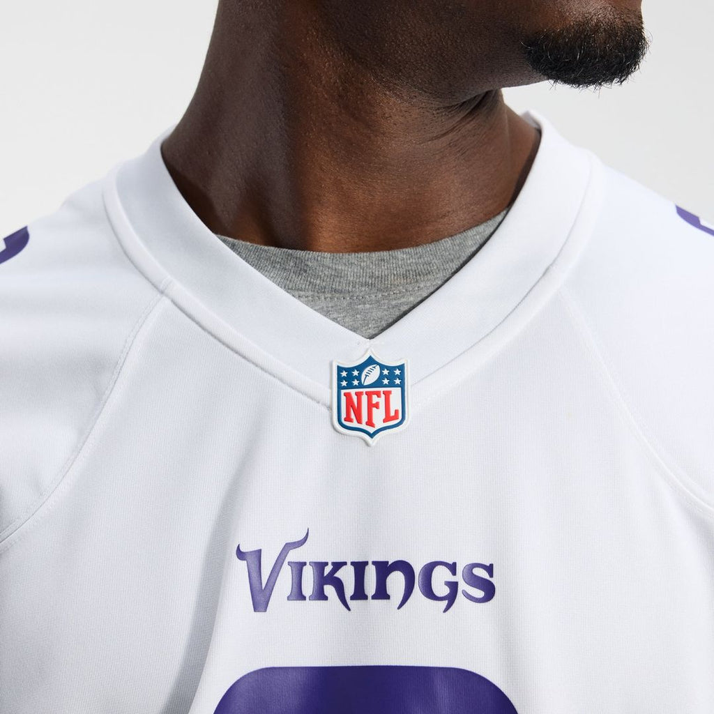Minnesota Vikings J.J. McCarthy Nike White Game Jersey product image 9