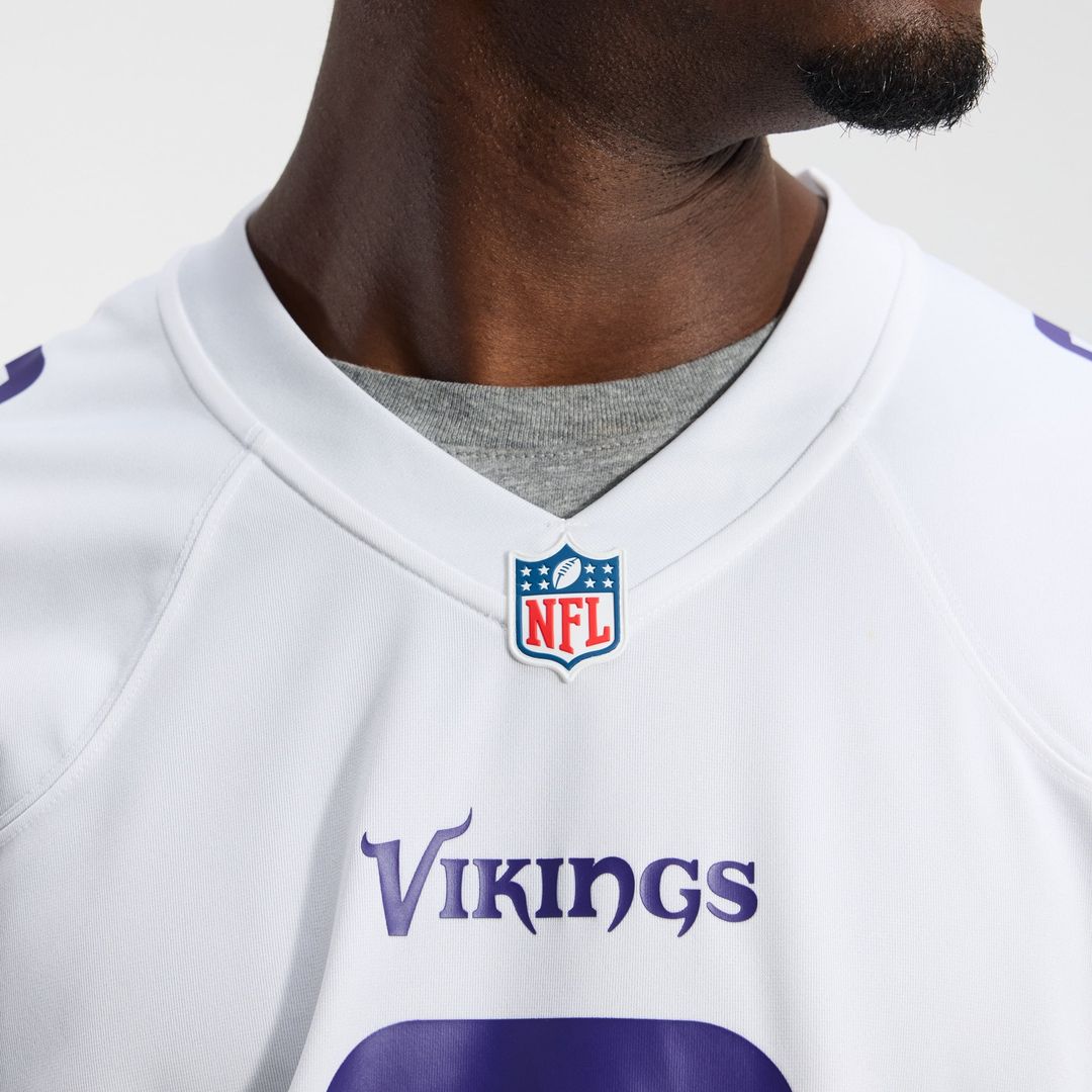 Minnesota Vikings J.J. McCarthy Nike White Game Jersey product image 9