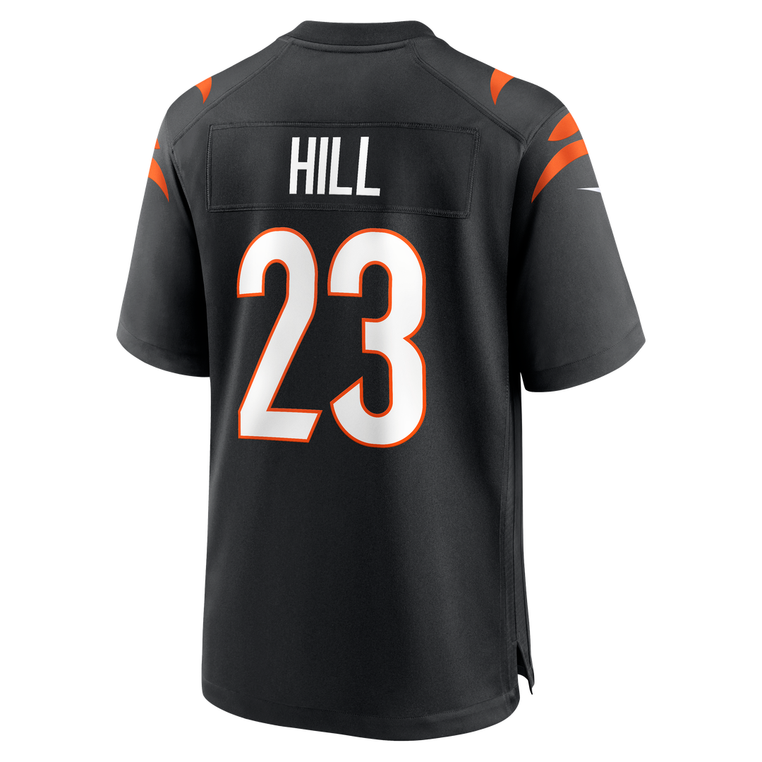 Cincinnati Bengals Daxton Hill Nike Black Game Jersey product image 3