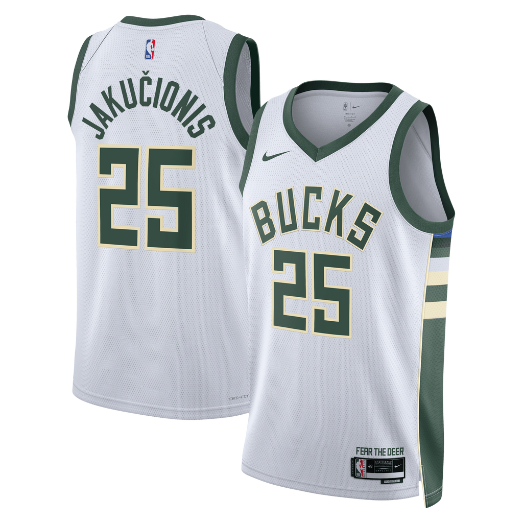 Kasparas Jakučionis Milwaukee Bucks Association Edition product image 1