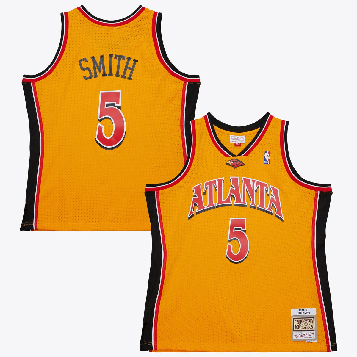 Josh Smith Atlanta Hawks 2004 Alternate Authentic Yellow product image 1