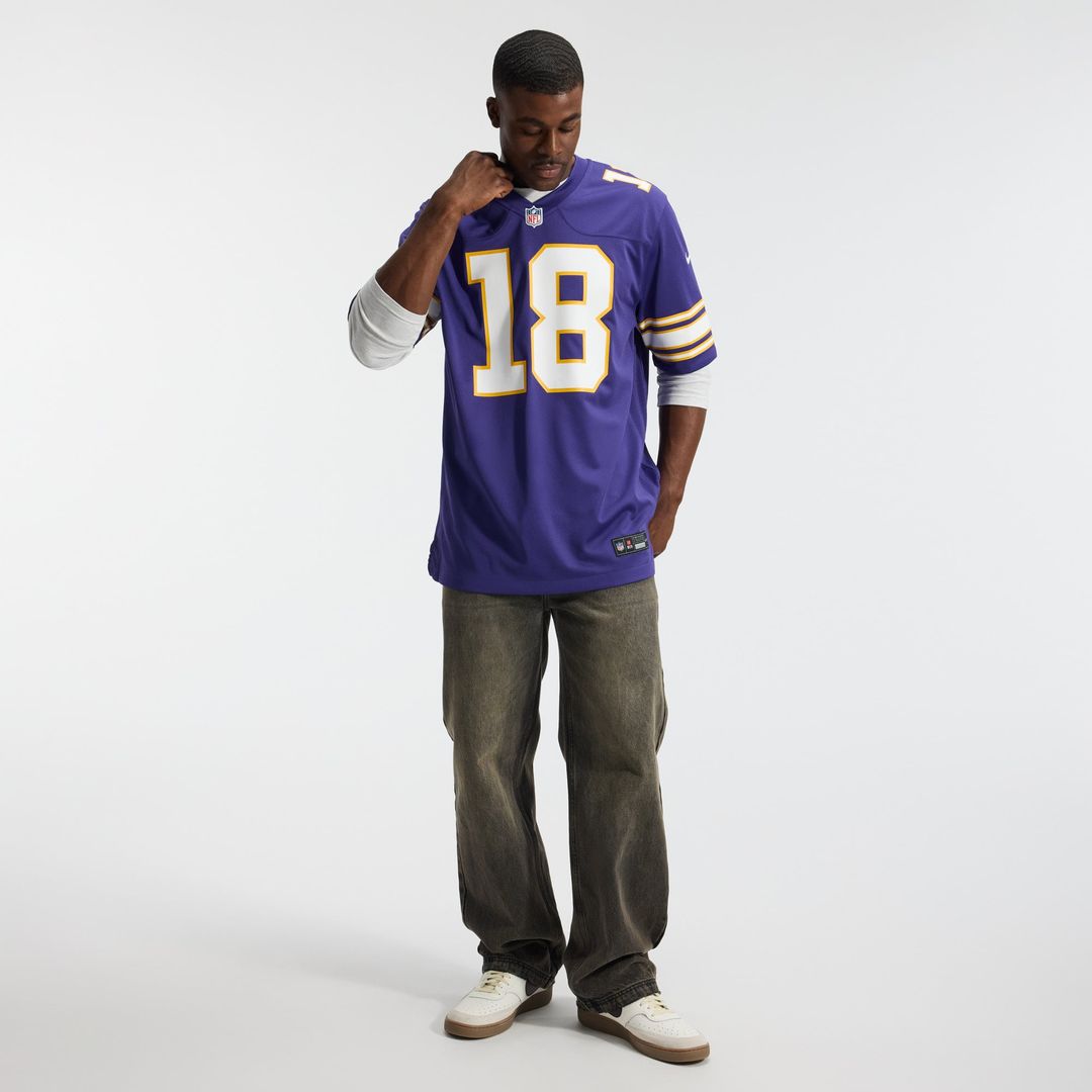 Minnesota Vikings Justin Jefferson Nike White Alternate product image 30