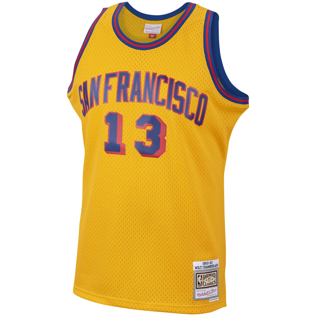 Wilt Chamberlain San Francisco Warriors Gold 1962-63 product image 3