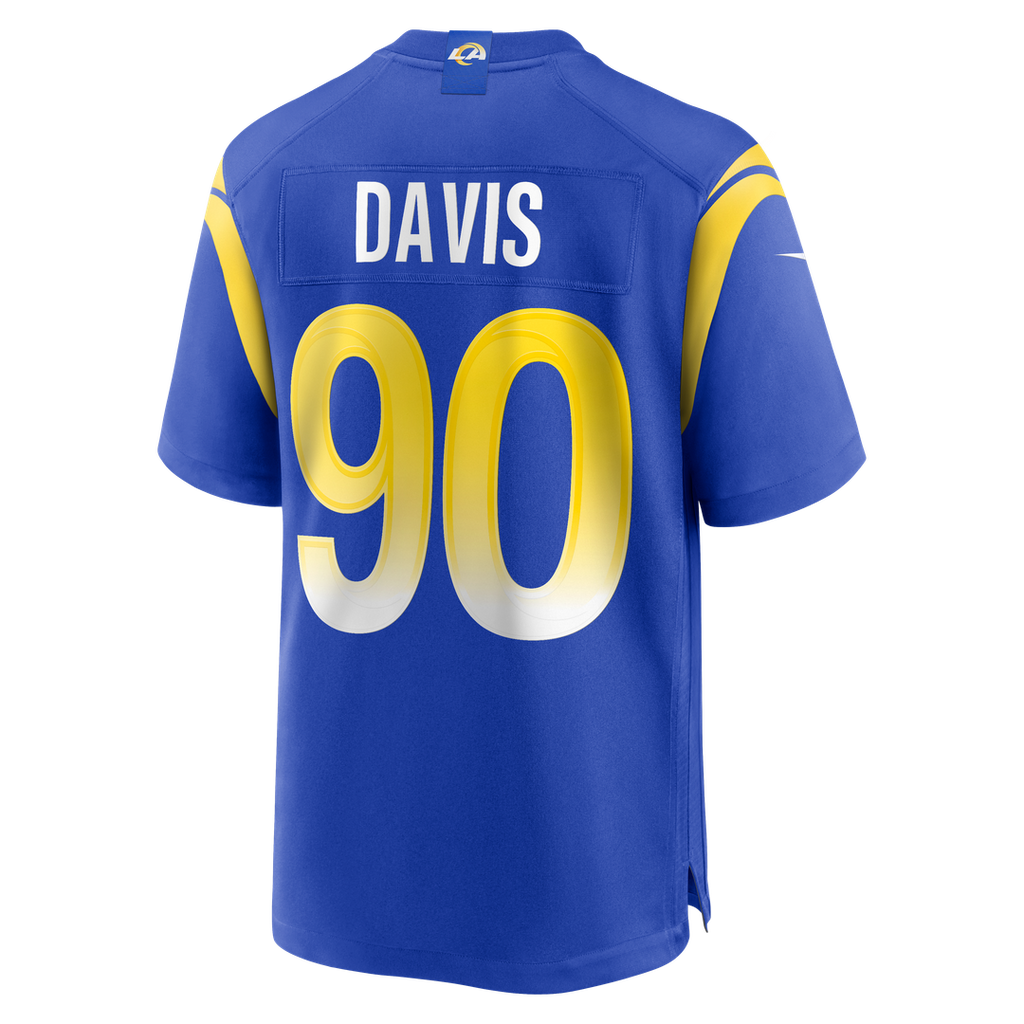 Los Angeles Rams Tyler Davis Nike Royal Game Jersey product image 3
