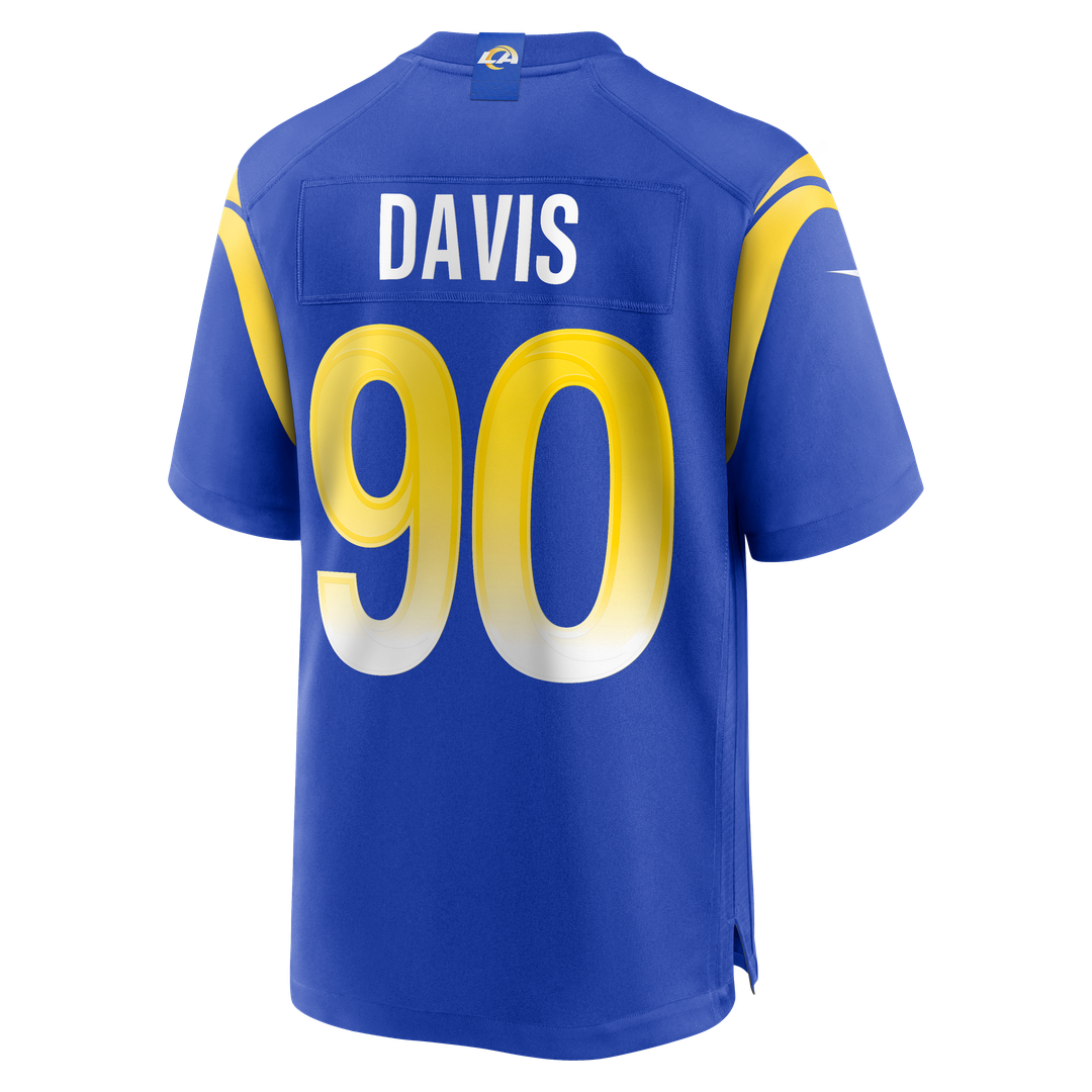 Los Angeles Rams Tyler Davis Nike Royal Game Jersey product image 3