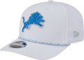 Detroit Lions NFL New Era Men White 9Seventy Multi-Rope Stretch Snapback Hat product image 1, provided for visual reference
