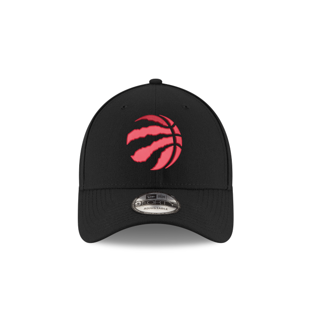 Toronto Raptors NBA New Era Youth Black 9Forty League Adjustable Hat product image 3, provided for visual reference and