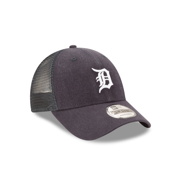 Detroit Tigers MLB New Era Men Navy 9Forty Primary Logo Trucker Adjustable Hat product image 6, provided for visual