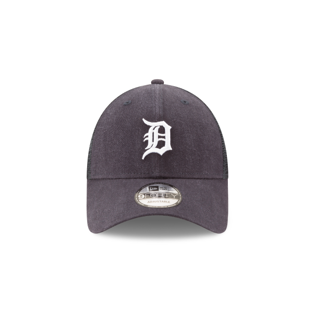 Detroit Tigers MLB New Era Men Navy 9Forty Primary Logo Trucker Adjustable Hat product image 5, provided for visual