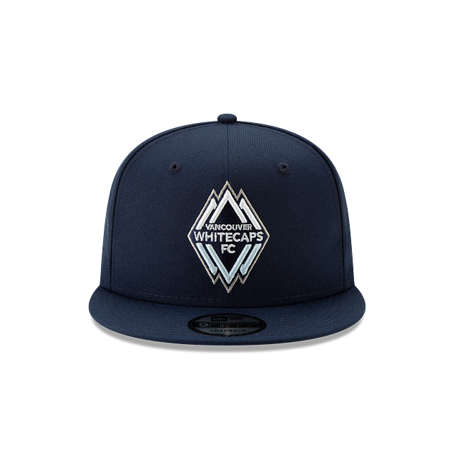 Vancouver Whitecaps MLS New Era Men Navy 9Fifty Team Color Basic Snapback product image 5, provided for visual reference and