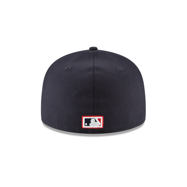 Boston Red Sox MLB New Era Men Navy 59Fifty 1946 Cooperstown Wool Fitted Hat product image 2, provided for visual reference