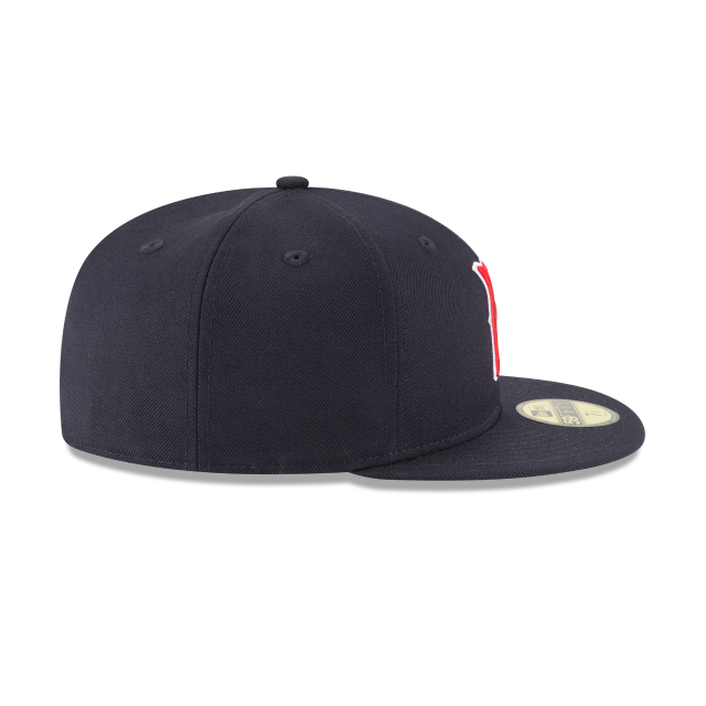 Boston Red Sox MLB New Era Men Navy 59Fifty 1946 Cooperstown Wool Fitted Hat product image 3, provided for visual reference