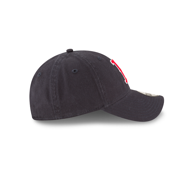 Boston Red Sox MLB New Era Men Navy 9Twenty Core Classic Home Adjustable Hat product image 3, provided for visual reference