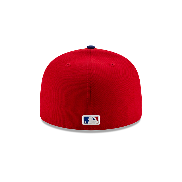 Texas Rangers MLB New Era Men Red 59Fifty Authentic Collection Alternate 3 Fitted Hat product image 2, provided for visual