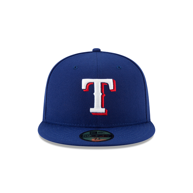 Texas Rangers MLB New Era Men Royal 59Fifty Authentic Collection Home 2017 Fitted Hat product image 5, provided for visual