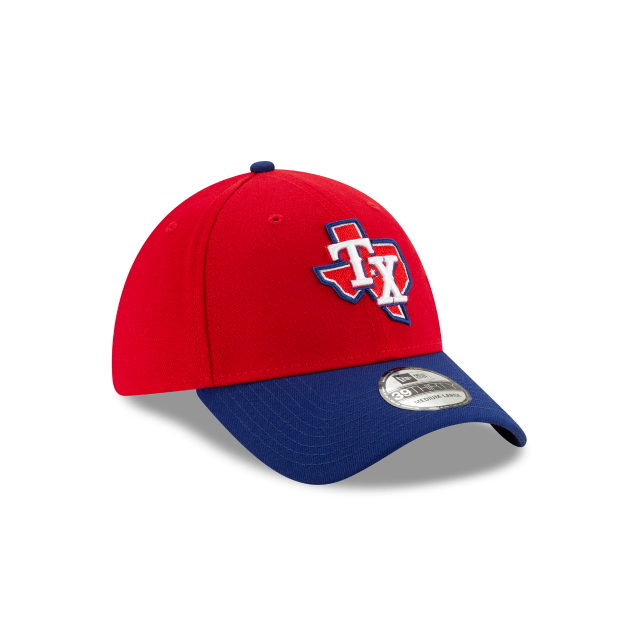 Texas Rangers MLB New Era Men Red/Blue 39Thirty Team Classic Alternate 3 Stretch Fit Hat product image 6, provided for