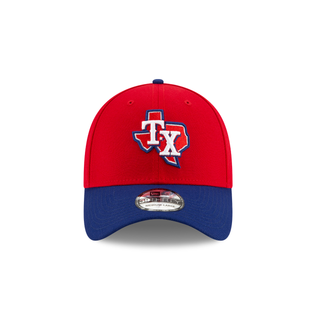 Texas Rangers MLB New Era Men Red/Blue 39Thirty Team Classic Alternate 3 Stretch Fit Hat product image 5, provided for