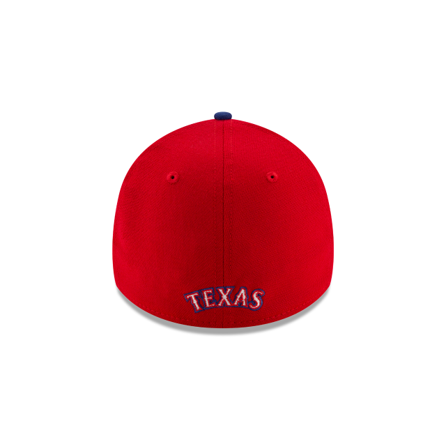 Texas Rangers MLB New Era Men Red/Blue 39Thirty Team Classic Alternate 3 Stretch Fit Hat product image 2, provided for