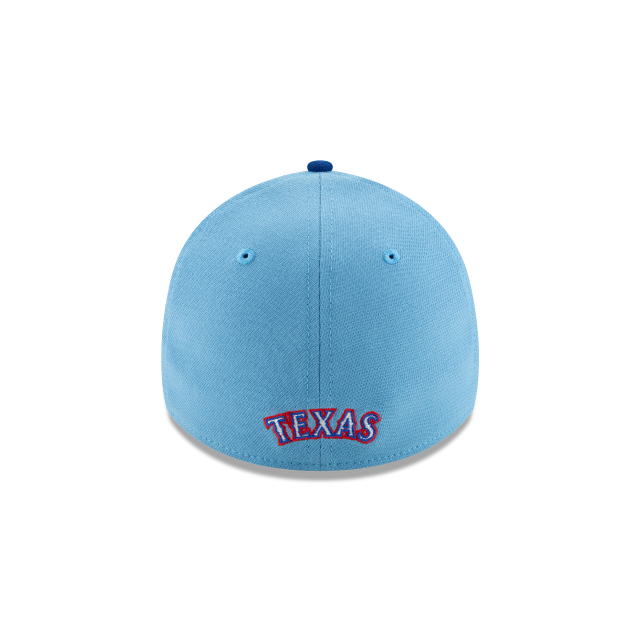 Texas Rangers MLB New Era Men Light Blue 39Thirty Team Classic Alternate 2 Stretch Fit Hat product image 2, provided for