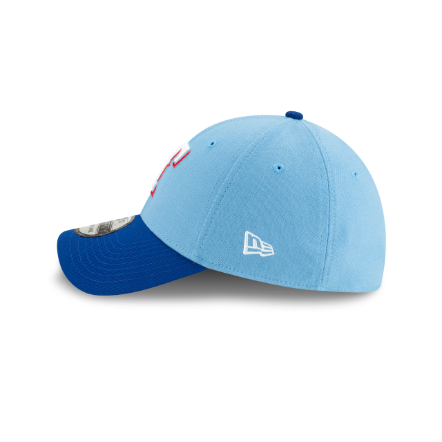 Texas Rangers MLB New Era Men Light Blue 39Thirty Team Classic Alternate 2 Stretch Fit Hat product image 4, provided for