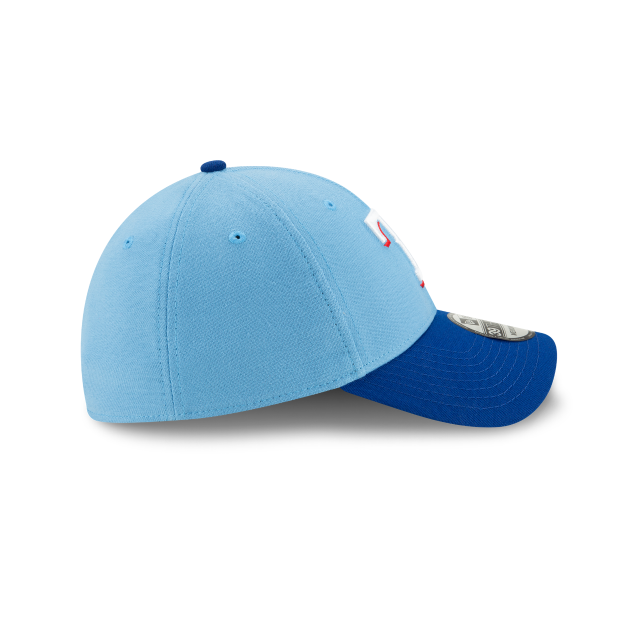 Texas Rangers MLB New Era Men Light Blue 39Thirty Team Classic Alternate 2 Stretch Fit Hat product image 3, provided for