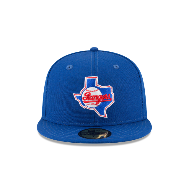 Texas Rangers MLB New Era Men Royal 59Fifty 1984 Cooperstown Wool Fitted Hat product image 5, provided for visual reference