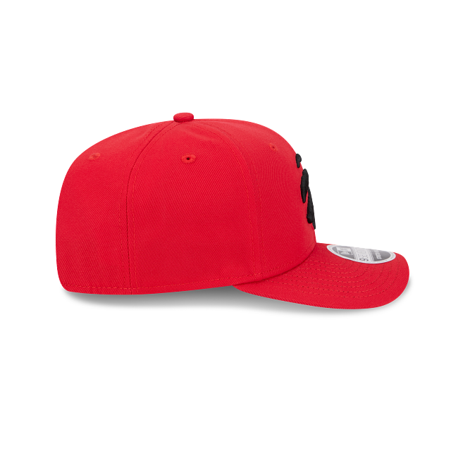 Toronto Raptors NBA New Era Men Red 9Seventy Team Color Snapback product image 4, provided for visual reference and product