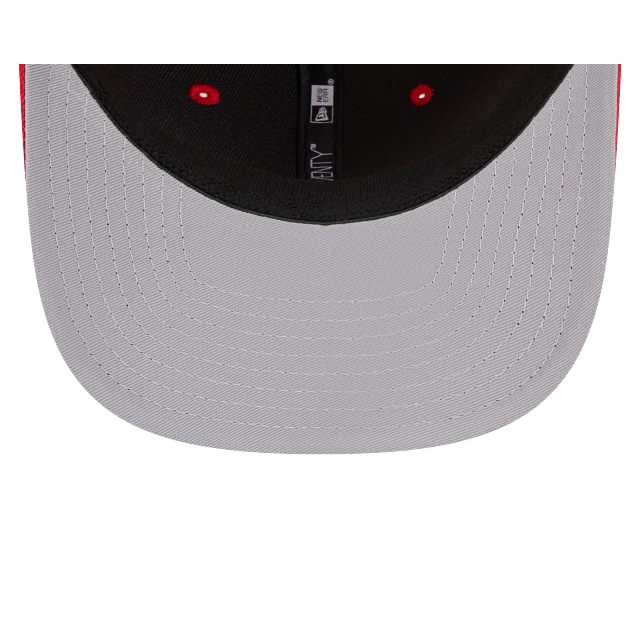 Toronto Raptors NBA New Era Men Red 9Seventy Team Color Snapback product image 3, provided for visual reference and product