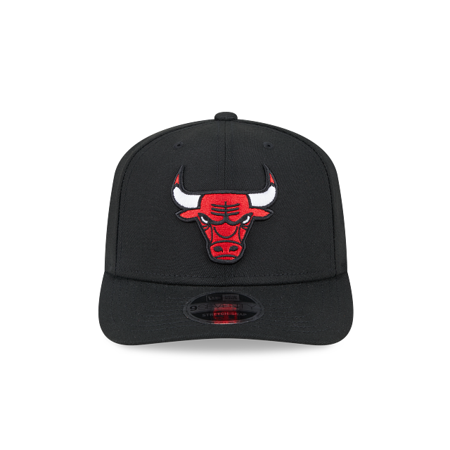 Chicago Bulls NBA New Era Men Black 9Seventy Team Color Snapback product image 6, provided for visual reference and product
