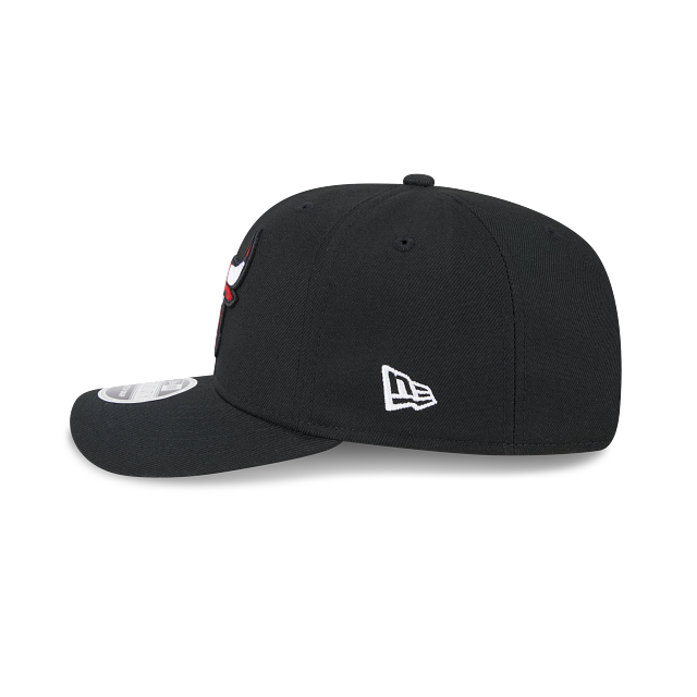 Chicago Bulls NBA New Era Men Black 9Seventy Team Color Snapback product image 5, provided for visual reference and product
