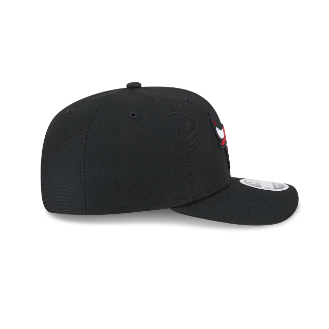 Chicago Bulls NBA New Era Men Black 9Seventy Team Color Snapback product image 4, provided for visual reference and product