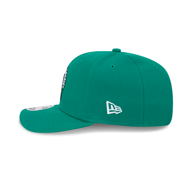 Boston Celtics NBA New Era Men Green 9Seventy Team Color Snapback product image 5, provided for visual reference and product