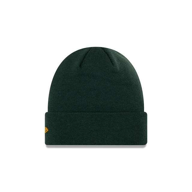 Edmonton Elks CFL New Era Men Forest Green Raised Cuff Knit Hat product image 2, provided for visual reference and product