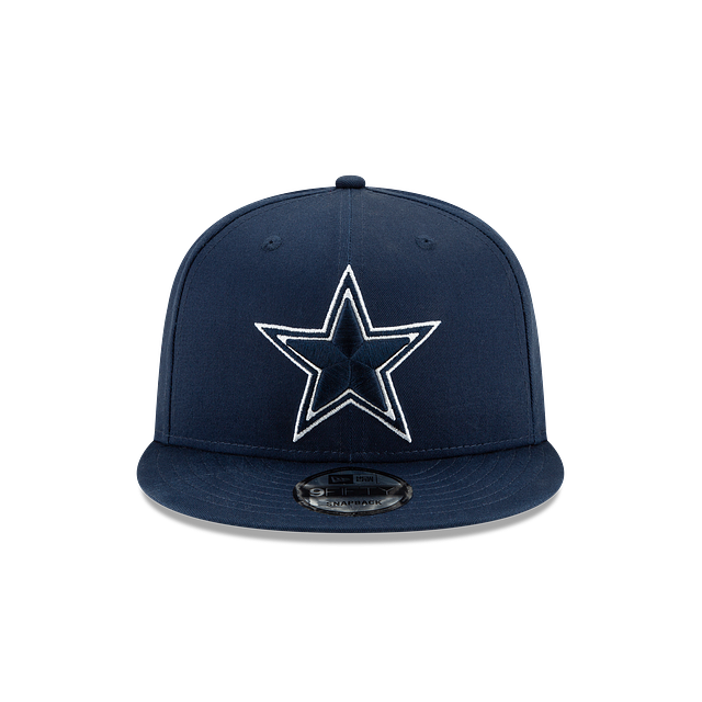 Dallas Cowboys NFL New Era Men Navy 9Fifty Basic Snapback product image 6, provided for visual reference and product detail