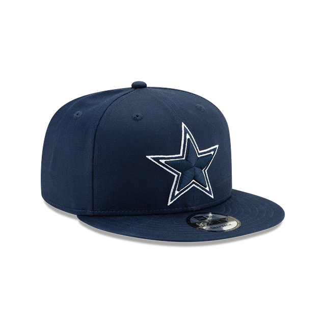Dallas Cowboys NFL New Era Men Navy 9Fifty Basic Snapback product image 5, provided for visual reference and product detail