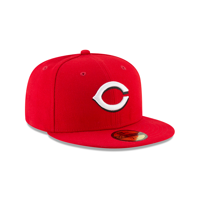 Cincinnati Reds MLB New Era Men Red 59Fifty Authentic Collection Home 2017 Fitted Hat product image 6, provided for visual