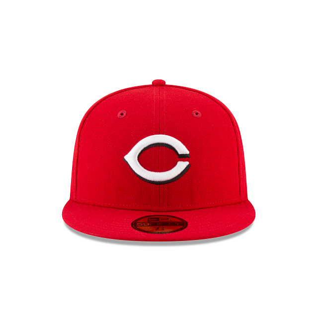Cincinnati Reds MLB New Era Men Red 59Fifty Authentic Collection Home 2017 Fitted Hat product image 5, provided for visual