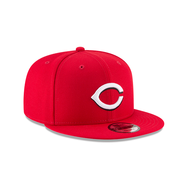 Cincinnati Reds MLB New Era Men Red 9Fifty Team Color Basic Snapback product image 6, provided for visual reference and